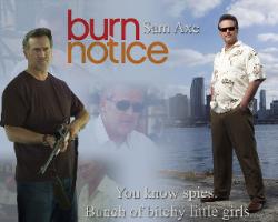 Burn Notice - Sam Axe Wallpaper